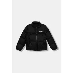The North Face geacă de puf pentru copii KID 1996 RETRO NUPTSE JACKET culoarea negru, NF0A82TSGOF1 imagine