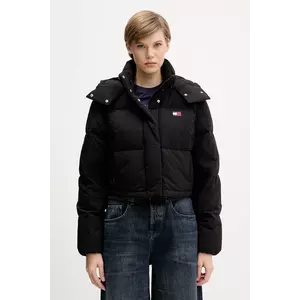 Tommy Jeans geacă de puf culoarea negru, de iarna, oversize, DW0DW21624 imagine