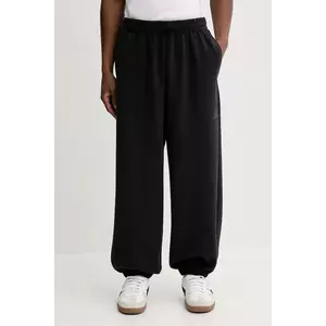 adidas pantaloni de trening Soft Lux culoarea negru, uni, KB5688 imagine