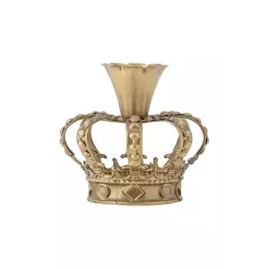 Bloomingville sfesnic decorativ 13, 5 x 12, 5 cm culoarea galben imagine