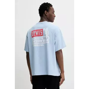 Levi's tricou din bumbac cu imprimeu, 000G4 imagine