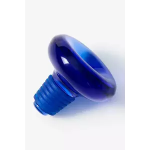 Areaware dop de sticlă culoarea albastru marin imagine