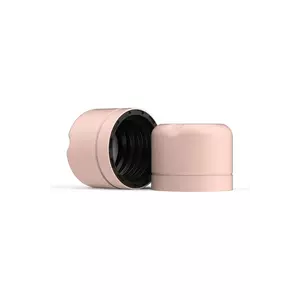 Memobottle capac de sticlă Pale Coral Lid culoarea roz imagine