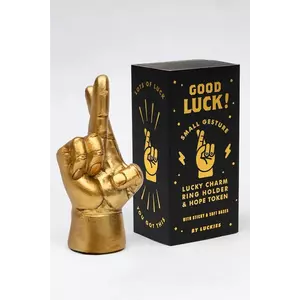 Luckies of London figurina decorativă Good Luck 3 x 4, 8 x 8, 9 cm culoarea galben imagine