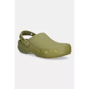 Crocs papuci Classic Crafted Clog culoarea verde, 211354 imagine