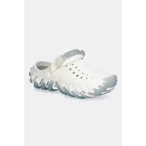 Crocs papuci Echo Icey Ro Clog culoarea bej, 211458 imagine