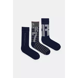 CR7 Cristiano Ronaldo șosete 3-pack culoarea bleumarin, 8273.80.144 imagine
