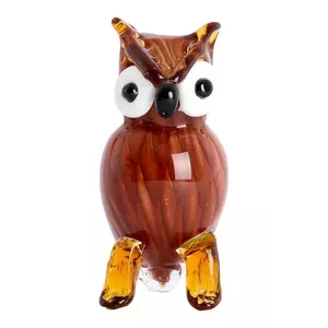 Light & Living figurină decorativă 8 x 6, 5 x 14 cm culoarea maro imagine