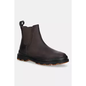 Camper ghete chelsea de piele Brutus+ culoarea maro, K300534-002 imagine