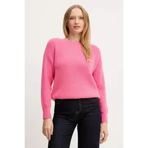 Morgan pulover din amestec de lână MREINE culoarea rosu, MREINE imagine