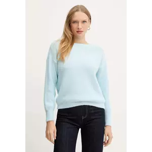 Morgan pulover din amestec de lână MREINE culoarea rosu, MREINE imagine