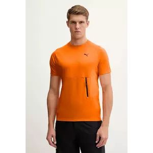 Puma tricou de antrenament culoarea gri, cu imprimeu, 629673 imagine