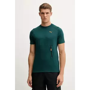 Puma tricou de antrenament culoarea gri, cu imprimeu, 629673 imagine