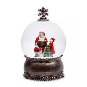 home & lifestyle glob cu cutie muzicală led 19 x 11 x 11 cm imagine