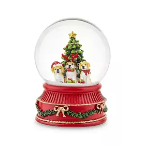 glob decorativ cu cutie muzicală 17 x 11 x 11 cm imagine