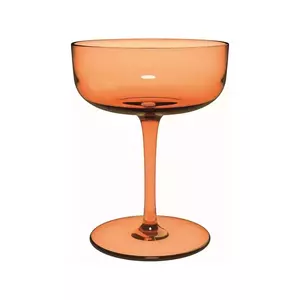 Villeroy & Boch set de pahare de șampanie Like Apricot 120 ml 2-pack culoarea portocaliu imagine