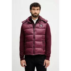 Karl Lagerfeld geacă culoarea bordo, de iarna, 554590.505023 imagine