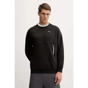 Puma bluză culoarea negru, uni, 633436 imagine