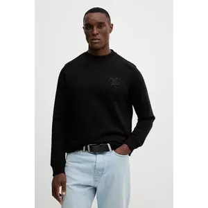 Karl Lagerfeld hanorac de bumbac Karl Lagerfeld x Paris Hilton culoarea negru, uni, 554917.705422 imagine