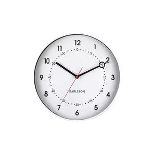 Karlsson ceas 31, 5 x 4, 5 cm culoarea alb imagine