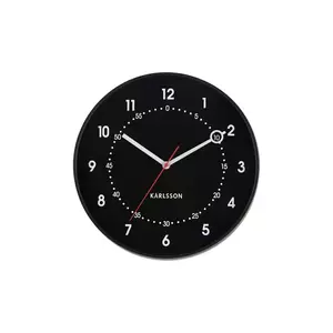 Karlsson ceas 31, 5 x 4, 5 cm culoarea negru imagine