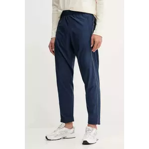 Hummel pantaloni de trening culoarea bleumarin, cu imprimeu, 230159 imagine