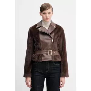 Gaudi geacă ramones culoarea maro, de tranzitie, 521FD39004 imagine