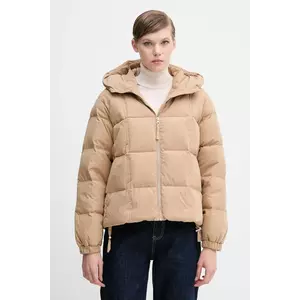 United Colors of Benetton geacă de puf culoarea maro, de iarna, oversize, 22T6DN086 imagine