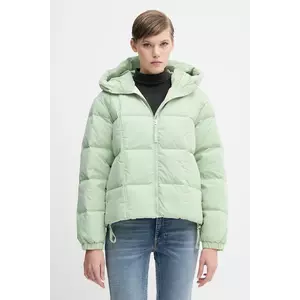 United Colors of Benetton geacă de puf culoarea verde, de iarna, oversize, 22T6DN086 imagine