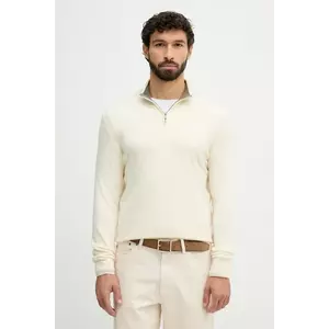 BOSS pulover de lână culoarea bej, light, 50549984 imagine