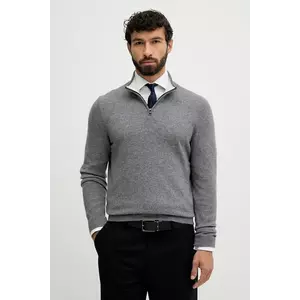 BOSS pulover de lână culoarea gri, light, 50549984 imagine