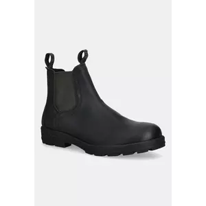 Jeep ghete chelsea de piele QUAD culoarea negru, JM52010A imagine