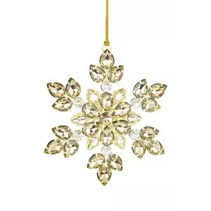 pandantiv decorativ 13 x 11, 5 x 1 cm culoarea galben imagine