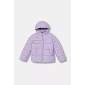 United Colors of Benetton geacă copii culoarea violet, 2LETCN04Y imagine