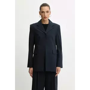 Stine Goya sacou 0 culoarea bleumarin, un singur rand de nasturi, cu model, SG-AW25-J060-2435 imagine