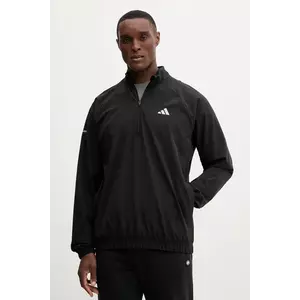 adidas Performance hanorac de antrenament Training Essentials culoarea negru, cu imprimeu, JM5440 imagine