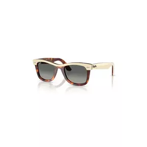 Ray-Ban ochelari de soare culoarea maro, 0RB2240 imagine