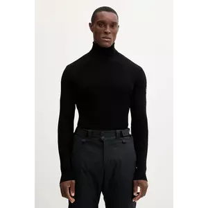 Fusalp pulover Ceillac culoarea negru, light, cu guler, O2103 imagine