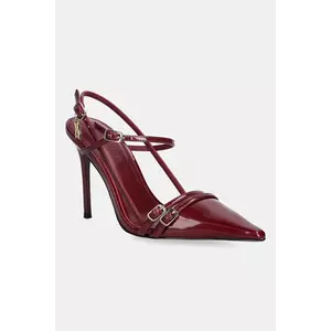 Steve Madden pantofi cu toc Deagan culoarea bordo, 11003884 imagine
