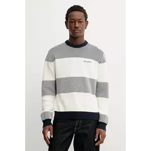 Tommy Jeans pulover de bumbac culoarea bleumarin, DM0DM22110 imagine