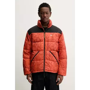 Tommy Jeans geacă culoarea portocaliu, de iarnă, oversize, DM0DM22037 imagine