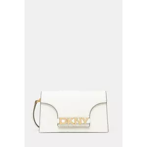 Dkny poseta de piele culoarea bej, R435OG58 imagine