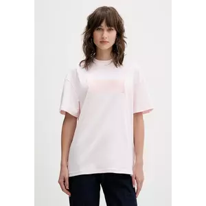 La Mania tricou din bumbac ALISA culoarea roz, ALISA imagine