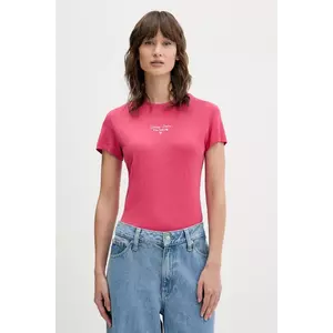 Tommy Jeans tricou culoarea roșu, DW0DW21542 imagine