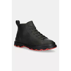 Camper cizme înalte din piele Brutus+ culoarea verde, K300535-003 imagine