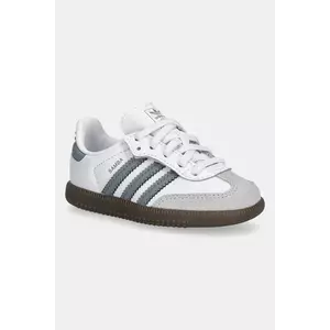 adidas Originals sneakers pentru copii SAMBA OG culoarea alb, JQ3195 imagine