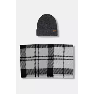 Barbour palarie si esarfa culoarea turcoaz, LGS0094 imagine