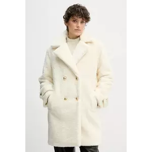 Gaudi palton culoarea bej, 521FD39001 imagine