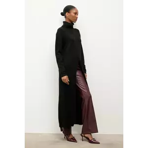 Answear.LAB pulover culoarea negru, cu guler imagine