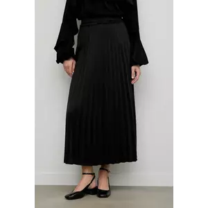 Answear.LAB fusta culoarea negru, maxi, evazati imagine